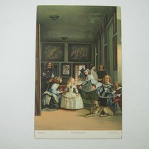 Postcard Art Litho Diego Velazquez The Family of Philip IV Antique Unposted - £7.95 GBP