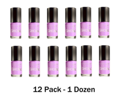 12 PACK Maybelline Color Show Nail Lacquer Lust For Lilac Chip Free Easy Flow - $18.70
