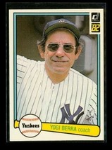 Vintage 1982 Donruss Baseball Trading Card #387 Yogi Berra New York Yankees - £6.72 GBP