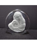 Mother&#39;s Day Crystal Sculpture - Mother and Child - 1980 by Danbury Mint - $14.00