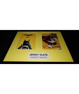 Jenny Slate Signed Framed 16x20 Photo Set AW Lego Batman Harley Quinn - £116.76 GBP