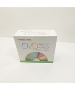 Memorex 10 PK/PAQ DVD+RW 4X 4.7 GB 120 min in Slim Clear Case - $283.49 MXN