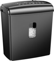 8-Sheet Micro Cut Paper Shredder P-4 High Security for Home Office Use w... - $56.53