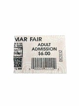 1999 Del Mar Fair California Ticket Stub July 5 - San Diego County Fair - $13.71 CAD