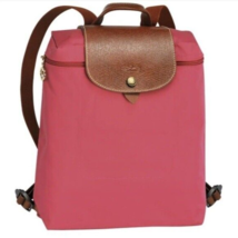 Longchamp Le Pliage Nylon Foldable Backpack ~NIP~ Fig Red - £98.69 GBP