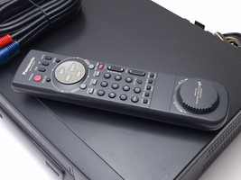 Panasonic PV-452-K Omnivision 4 Head VCR/VHS Video Cassette w/Remote TESTED - £62.37 GBP