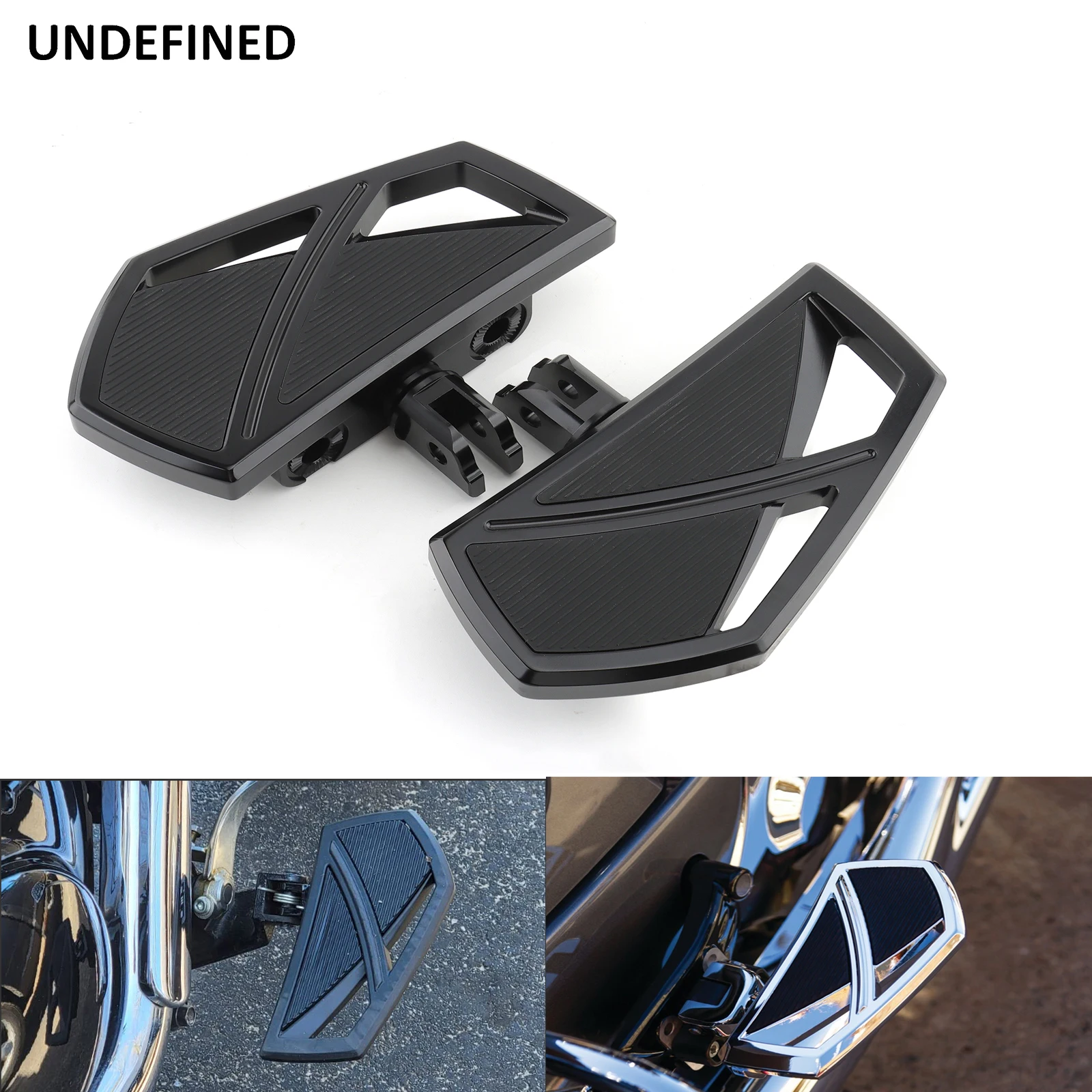 Phantom Floorboards Front Rear Foot Pegs Pedal for Harley 18-2023 Softail Street - £102.07 GBP