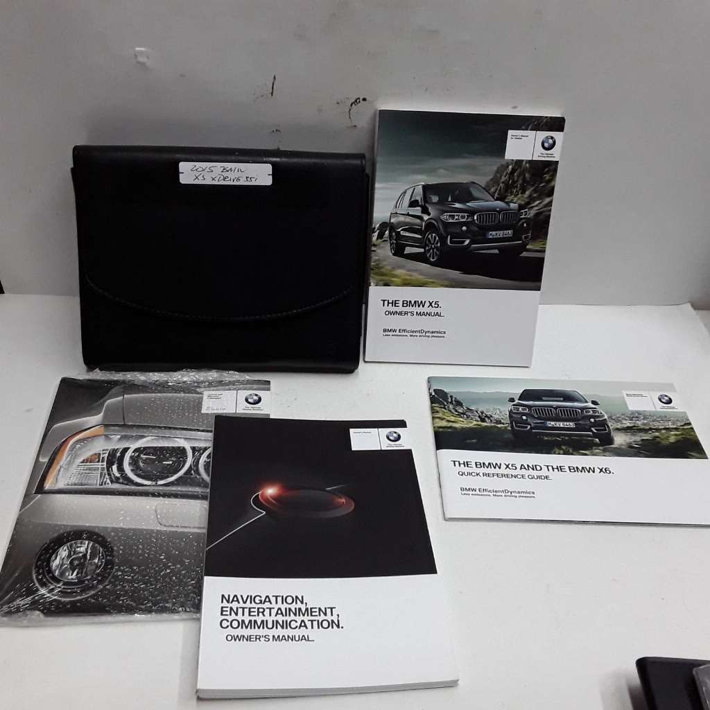 2015 BMW X5 Owners Manual - $40.23