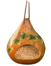 IVY GOURD BIRD FEEDER - Amish Handmade &amp; Painted USA - $53.99