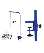 Master Equipment Heavy Duty Groomers 36&quot; ARM,CLAMP&amp;LOOP for Grooming Tab... - $49.99