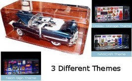 Nascar unsigned 1:24 Display Case with Clear Base- Case of 3 - £36.01 GBP