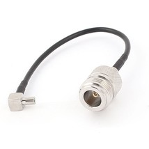 uxcell TS9 Female to N-K Female RG174 Coaxial Cable Pigtail 15cm - £11.45 GBP