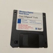 Western Digital Hard Drive Data Lifeguard Tools Version 2.6  3.5&quot; floppy... - $4.48