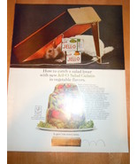 Vintage General Foods Jell-O Salad Gelatin Print Magazine 1965 - $5.99