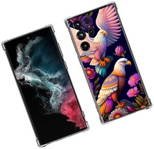 for Galaxy S23 Ultra Case,White Eagle Mandala Flowers - $40.38