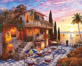 Majestic ~ MEDITERRANEAN ROMANCE ~ 1000 Piece Puzzle ~ 24&quot; x 30&quot; ~ 70-11068 - $30.00
