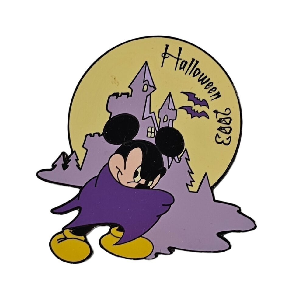Primary image for Disney Auctions Mickey Mouse Dracula Vampire Halloween 2003 LE 250 Pin