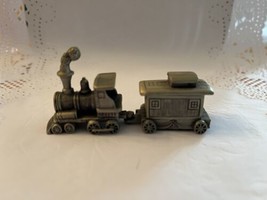 Engine &amp; Caboose | FORT PEWTER | Lasting Expressions Train Miniature - £21.92 GBP