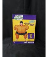 New Vintage Halloween Sumo Wrestler Costume SELF INFLATABLE ONE SIZE FIT... - $19.99