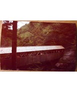 Vintage Flume Covered Bridge Franconia Notch New Hampshire 1984 Color Photo - $2.73 CAD