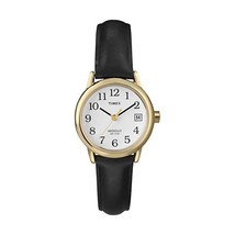 Timex Women&#39;s T2H341 Quartz Easy Reader Date Watch with White Dial Analogue Disp - £66.34 GBP