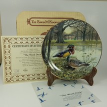 The Wildlife Society Knowles Bart Jerner Game Bird Plate The Wood Duck VDHAK - £6.29 GBP