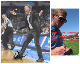 Mark Few signed Gonzaga Bulldogs basketball 8x10 photo proof COA autogra... - £63.10 GBP