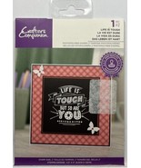 Crafter&#39;s Companion Clear Photopolymer Stamp Life Is Tough 1 PC New - $7.50