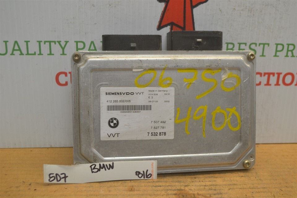 7532878 BMW X5 2004-2005 Valvetronic Valve Control Unit Module 816-5D7 - $9.79
