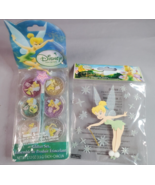Disney Fairies Tinkerbell Tink Glitter Set &amp; Dimensional Stickers Body C... - £6.95 GBP