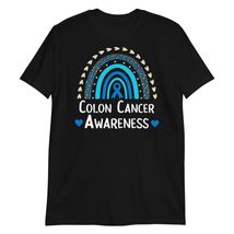Blue Rainbow for Colon Cancer Awareness T-Shirt - £15.38 GBP+
