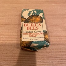 Burt’s Bees Garden Carrot Complexion Soap 0.80 Oz Travel Size - £9.55 GBP