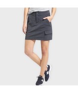 ATHLETA Nylon/Spandex Trekkie Skort Dark Gray Outdoor Hiking Activewear ... - €20,63 EUR