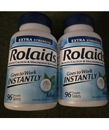 2 Rolaids Extra Strength Tablets Mint 96 ea (BN18) - £13.85 GBP