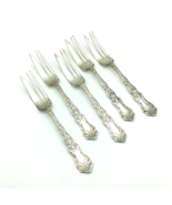 ROGERS Alhambra antique silver-plate pie forks - lot of 6 hard to find n... - £35.92 GBP
