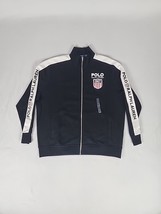 Polo Ralph Lauren Full Zip Mock Neck Sweatshirt Size 2XL Men&#39;s Black Poc... - $89.99