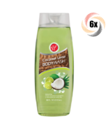6x Bottles Universal Coconut Lime Refreshing Body Wash 18oz | Fast Shipping - £21.90 GBP