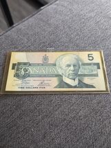 1986 5 Dollar Canadian Bill - €9,16 EUR
