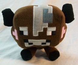 Minecraft BROWN BABY COW 5&quot; Plush STUFFED ANIMAL Toy Video Game - £11.73 GBP