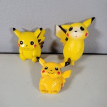 Pokemon Pikachu Mini Figures 1 in to 2&quot; Tall Collect Them All - $9.75