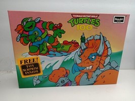 Teenage Mutant Ninja Turtles Puzzle Surfing Michaelangelo 100 PC RoseArt New!! - £59.93 GBP