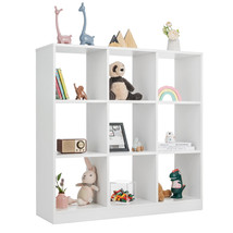 Kids Toy Storage Organizer 9-Cube Kids Bookcase for Books Toys Ornaments - £151.75 GBP