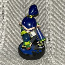 Nintendo Amiibo Blue Inkling Boy Splatoon Series Figure D4 - $9.18
