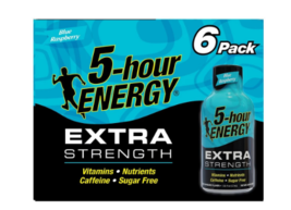 5-Hour ENERGYShot, Extra Strength, Blue Raspberry1.93fl oz x 6 pack - $39.99