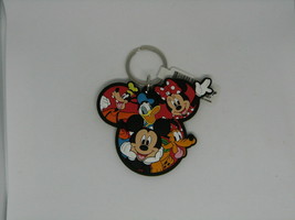Disney Mickey and Minnie Mouse Pluto Donald Duck Goofy Rubber Silicone Keychain - £12.06 GBP