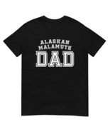 Alaskan Malamute Dad Vintage Style Alaska Father Short-Sleeve Retro T-Shirt - £20.30 GBP