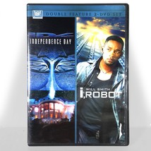 Independence Day / I, Robot (2-Disc DVD, 1996/ 2004, Widescreen)   Will Smith - £7.45 GBP