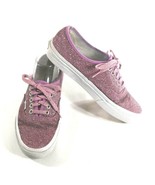 Vans Authentic Lurex Glitter Pink Sneakers Low Top Lace Up Shoes Womens ... - £27.09 GBP