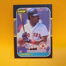 1987 Leaf Canadian - #92 Jim Rice Boston Red Sox Baseball Card - $1.39