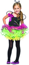 Leg Avenue Costumes 3Pc.Rainbow Bug Sequin Trimmed Tutu Dress Wings Headband, Mu - £70.46 GBP
